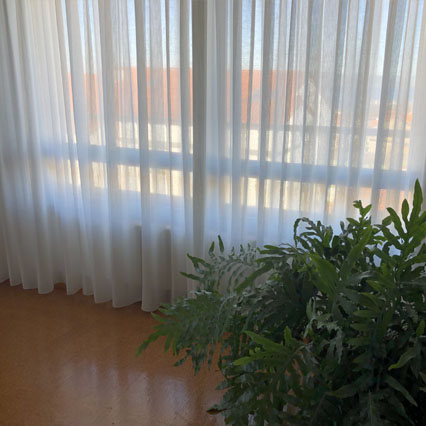 cortina en SALON 